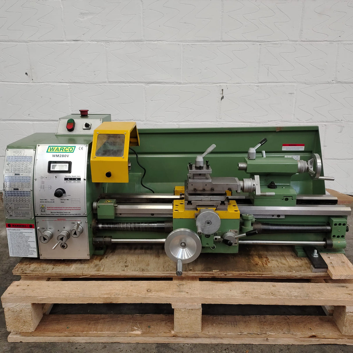 WM280V Lathe (used) (£60 Delivery)