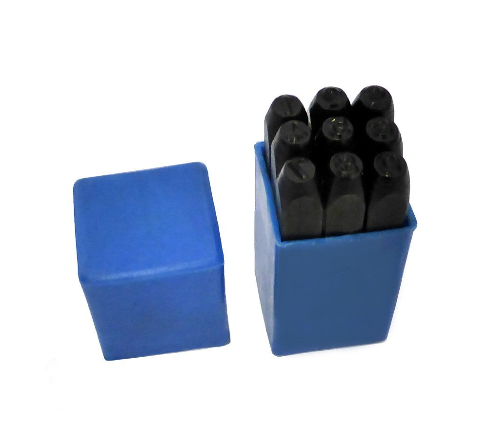 Number Punch Sets - 0-9 - 1/4"
