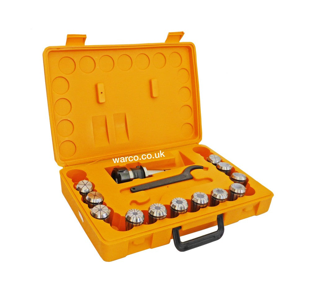 ER32 Collet Chuck & Collets Set - ISO40