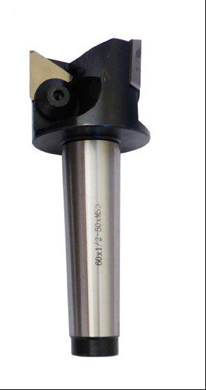 Indexable Milling Cutters End Mills - 3MT 50mm - Tapped 12mm - Warco