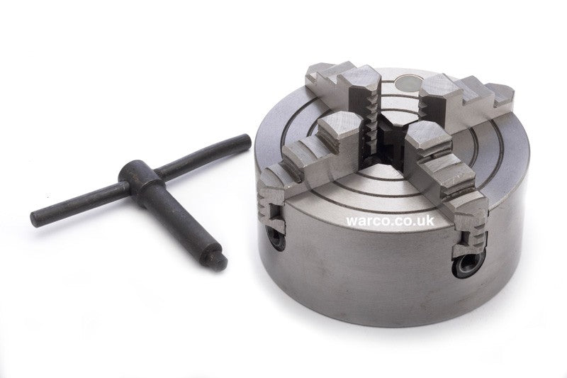 4 Jaw Independent Chuck Mini Lathe - 100mm Chuck