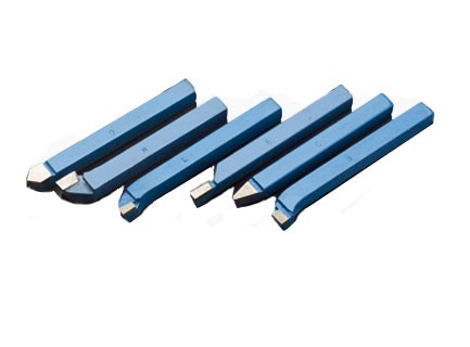Tungsten Carbide TCT Lathe Tools - 6 Piece Set 8mm, 10mm - 8mm
