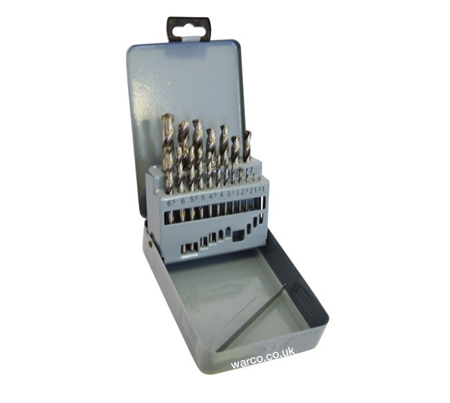 Drill Set - Metric HSS - Metric 19 piece set