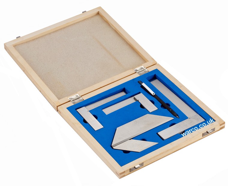 Engineers Set - Square, Centre Finder, Scriber