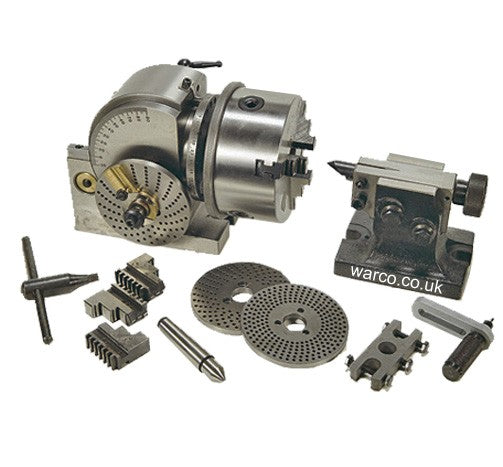 BS1 Dividing Head, Chuck & Tailstock Set Semi-Universal