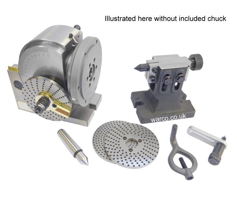 BS1 Dividing Head, Chuck & Tailstock Set Semi-Universal