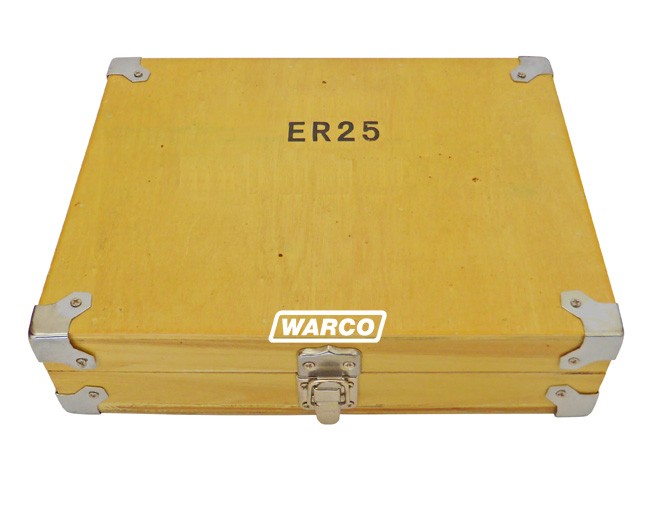 ER25 Collets - 17 Piece Box Set