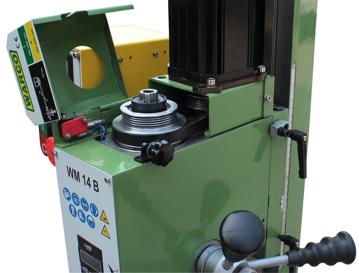 WM14B Belt Drive Mill with DRO