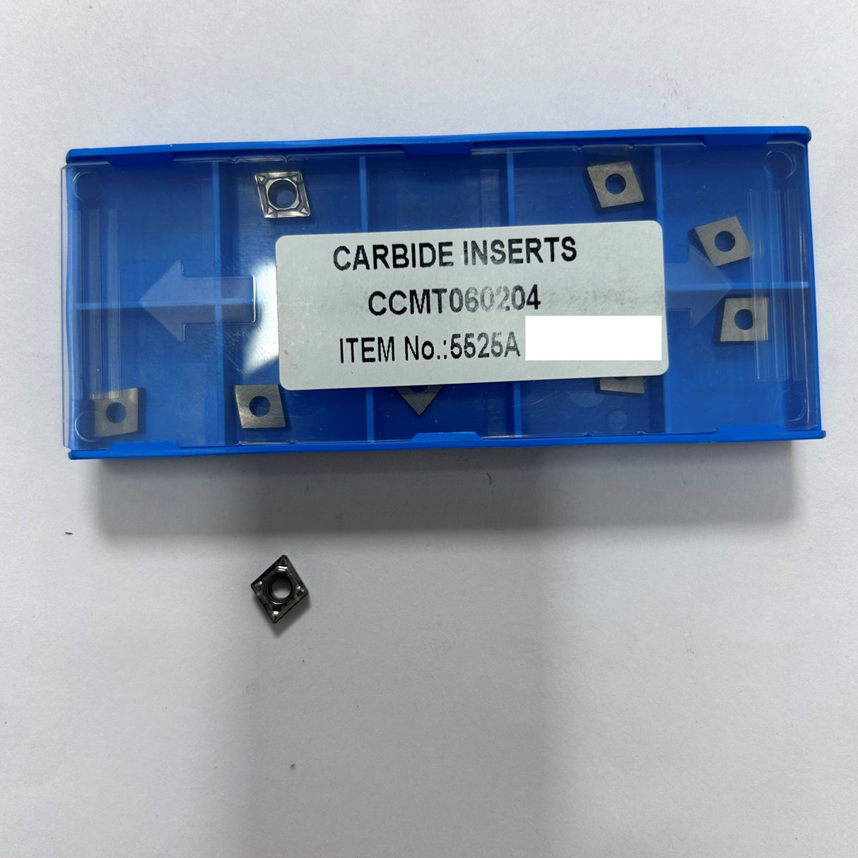 Indexable tips CCMT060204 (Individual)