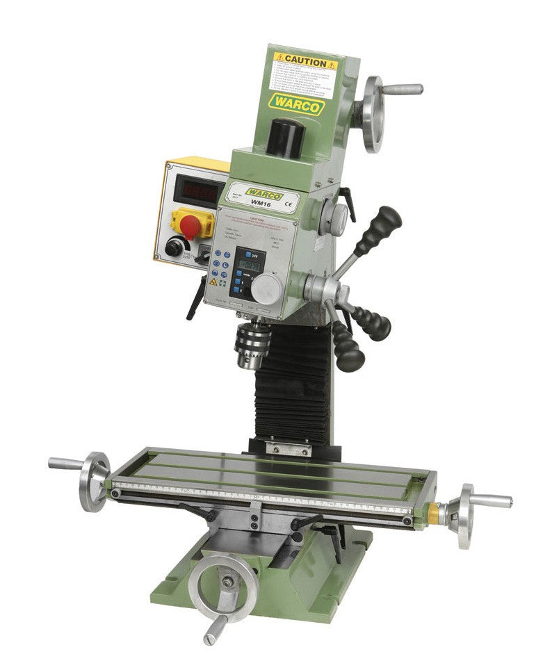 WM16 Milling Machine - Variable Speed - R8