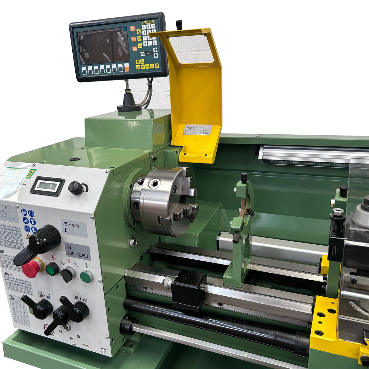 D320 Vario/Geared Lathe (with stand and DRO)