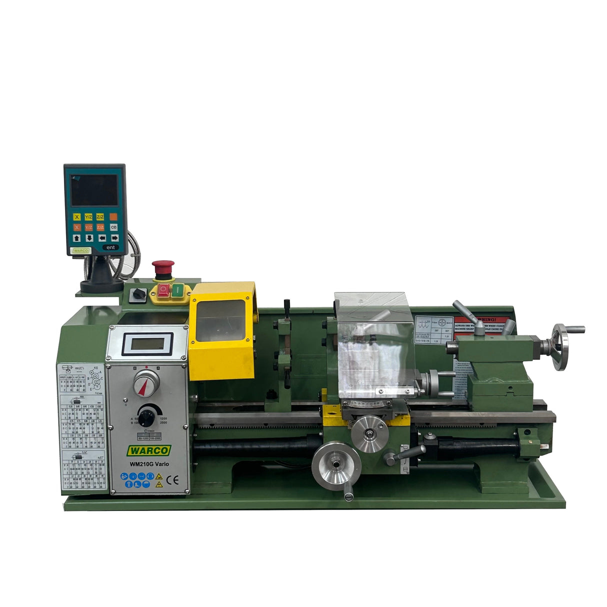 WM210G Variable Speed Lathe with DRO
