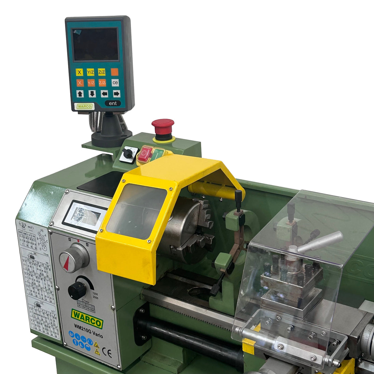 WM210G Variable Speed Lathe with DRO