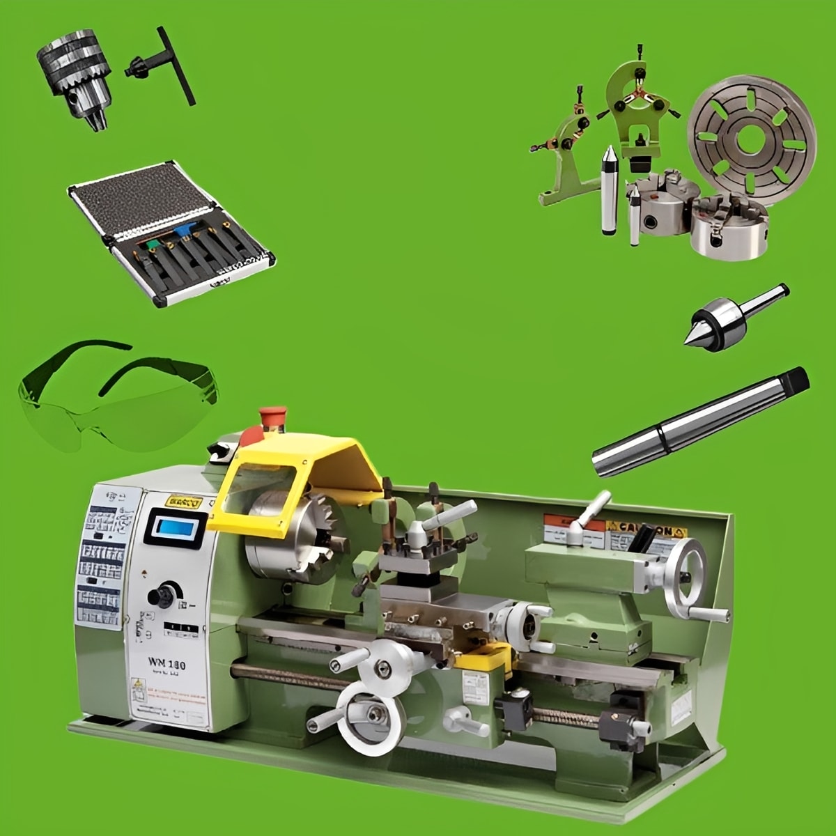 Lathe Starter Bundle (WM180 with DRO) - Warco