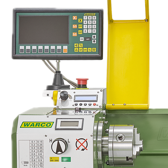 D250EL Electronic Leadscrew Lathe with DRO