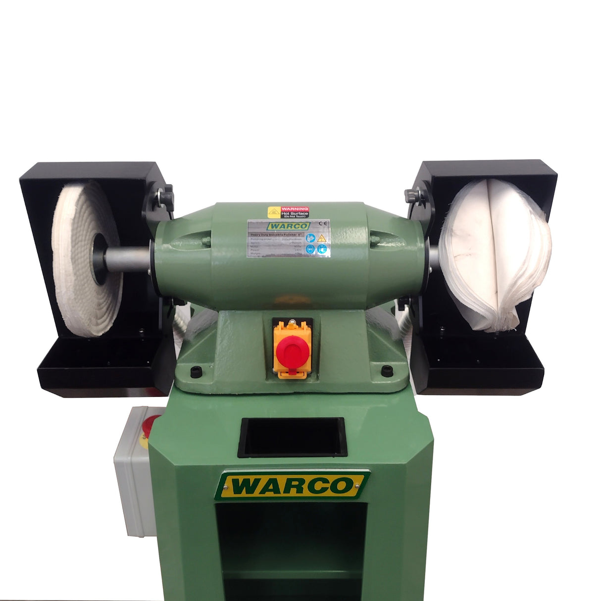 Heavy Duty Industrial Polisher 8" Extractor & Stand