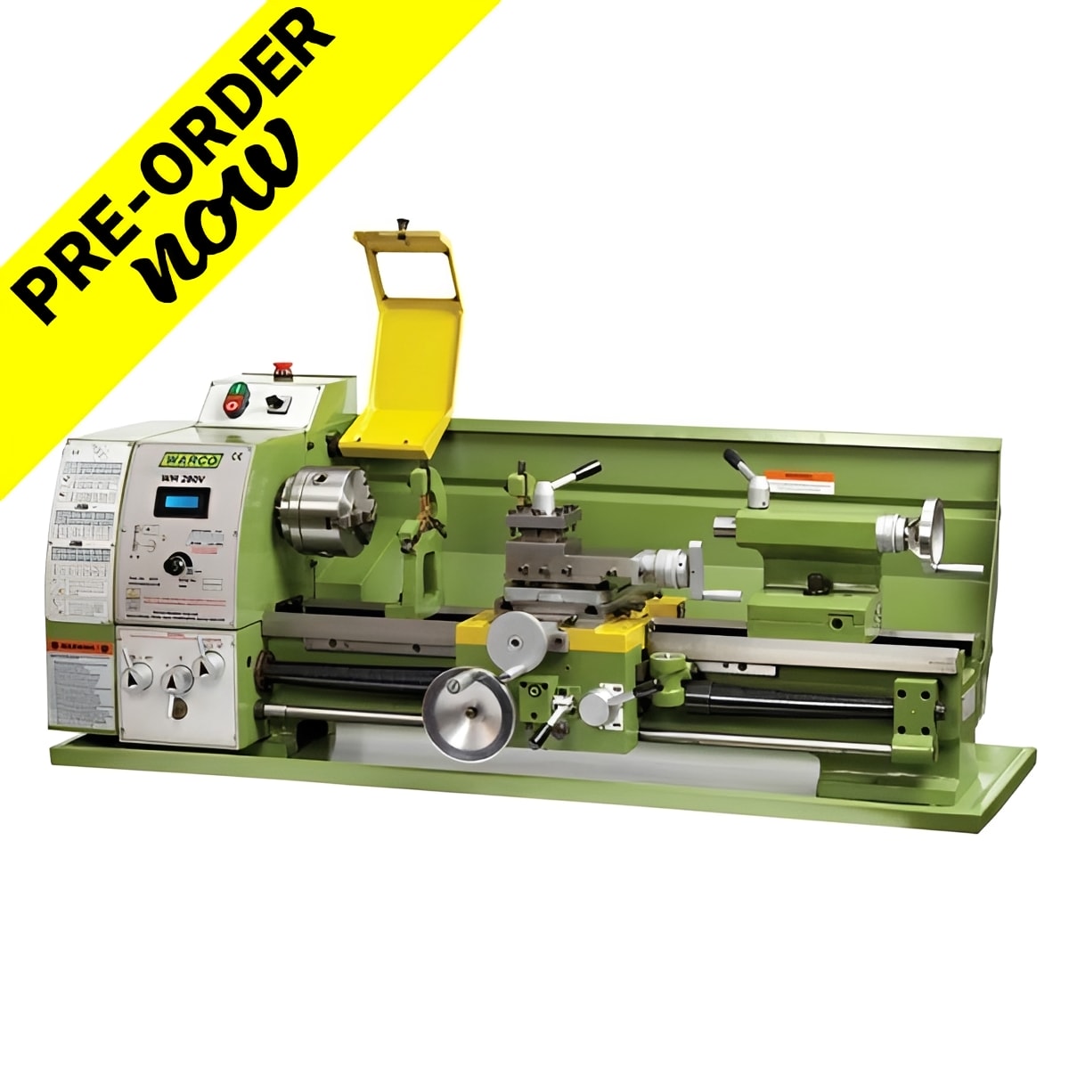Warco WM280V Lathe Inverter Drive Variable Speed metalworking machine tools lathe with green mill bedway
