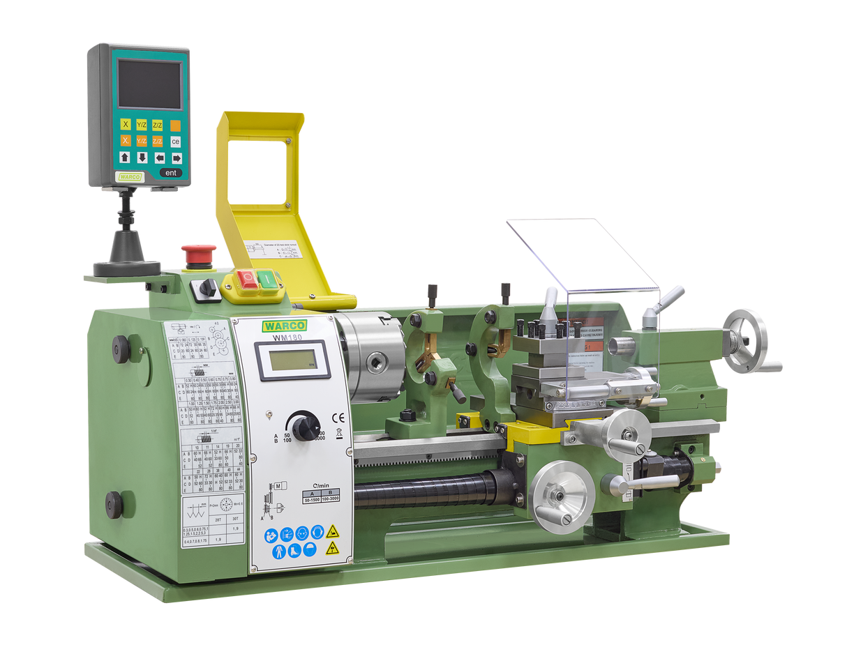 WM180 Lathe with DRO