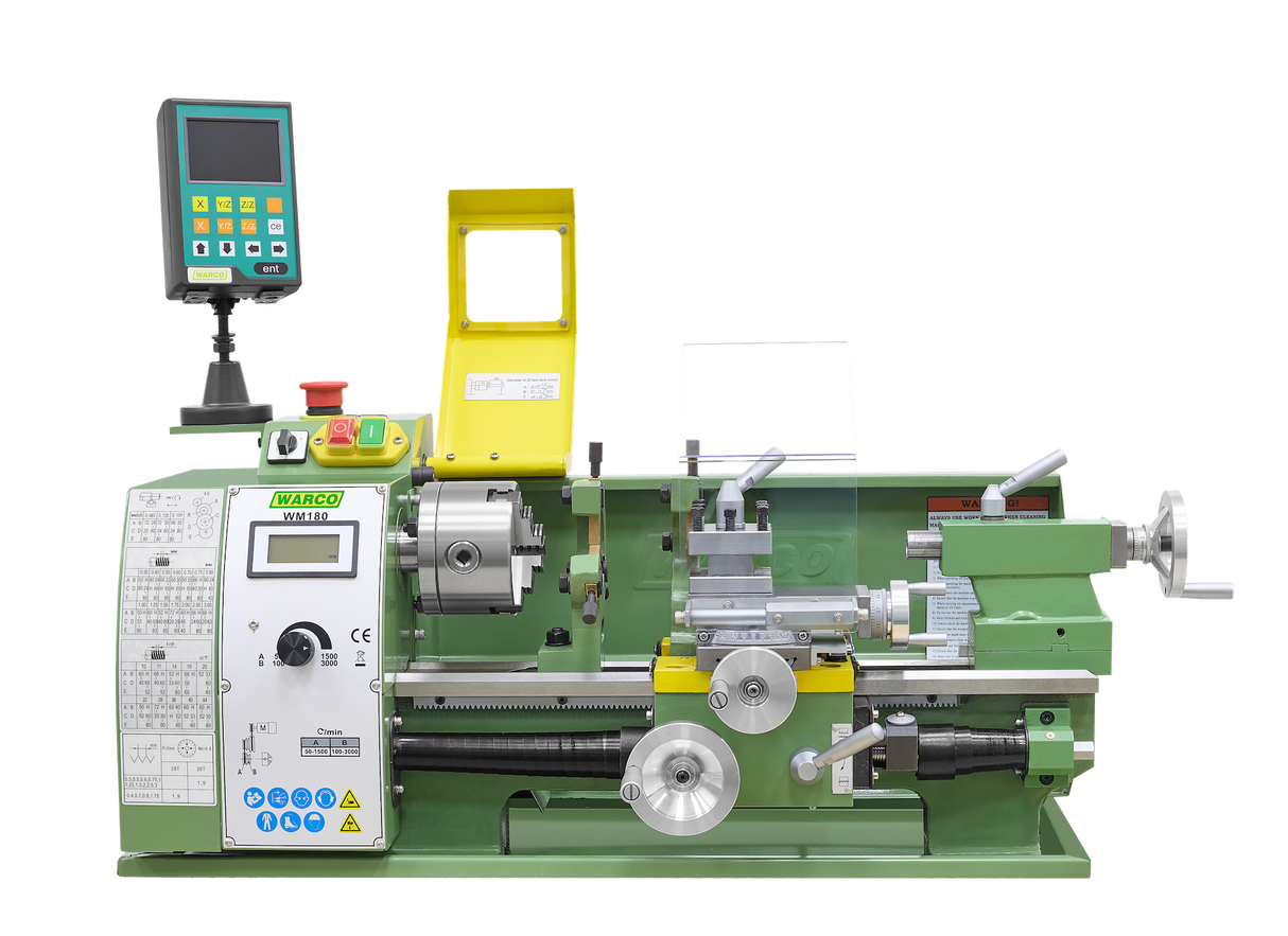 WM180 Lathe with DRO
