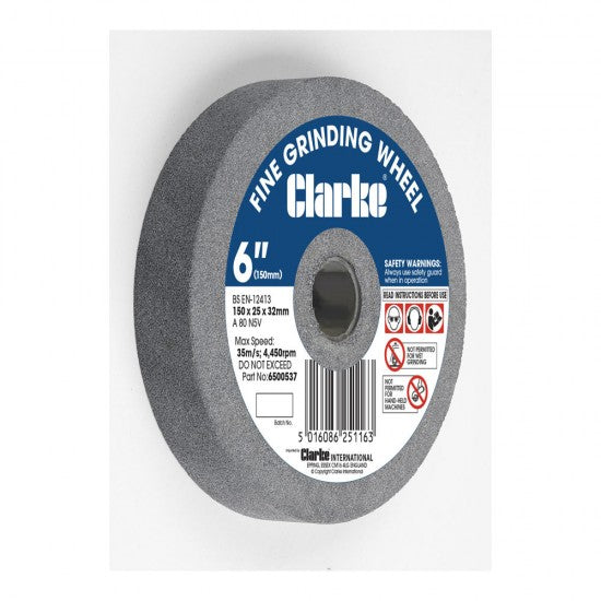 Grinding Wheel 6" (150 Dia x 32 bore x 25mm) - Fine