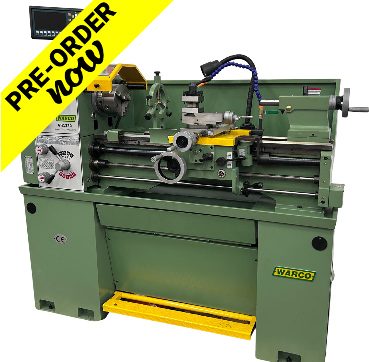 GH1330 Lathe Gear Head with Dro (240v)