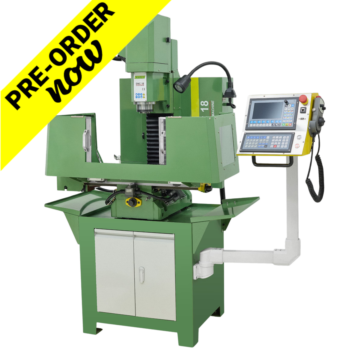 Warco DNC18, CNC Milling machine (R8)
