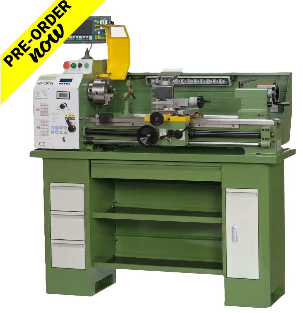 D290EL Electronic leadscrew Lathe