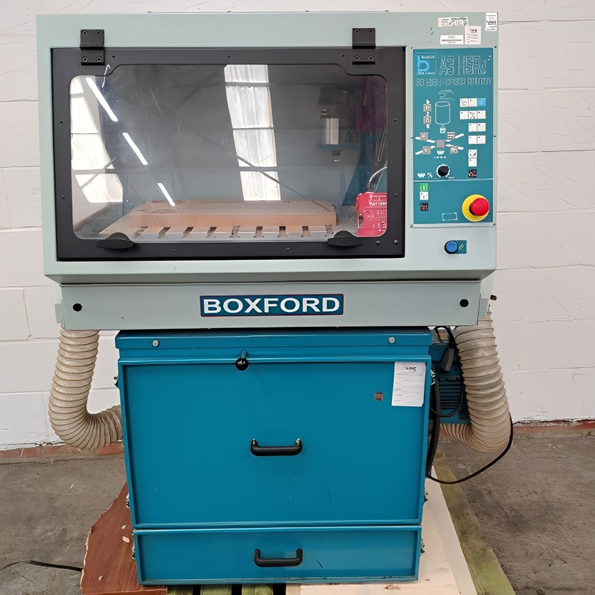 Boxford A3 HSRi2 3D High - Speed Router with P&J Dust Extractor (used) £60 Delivery - Warco