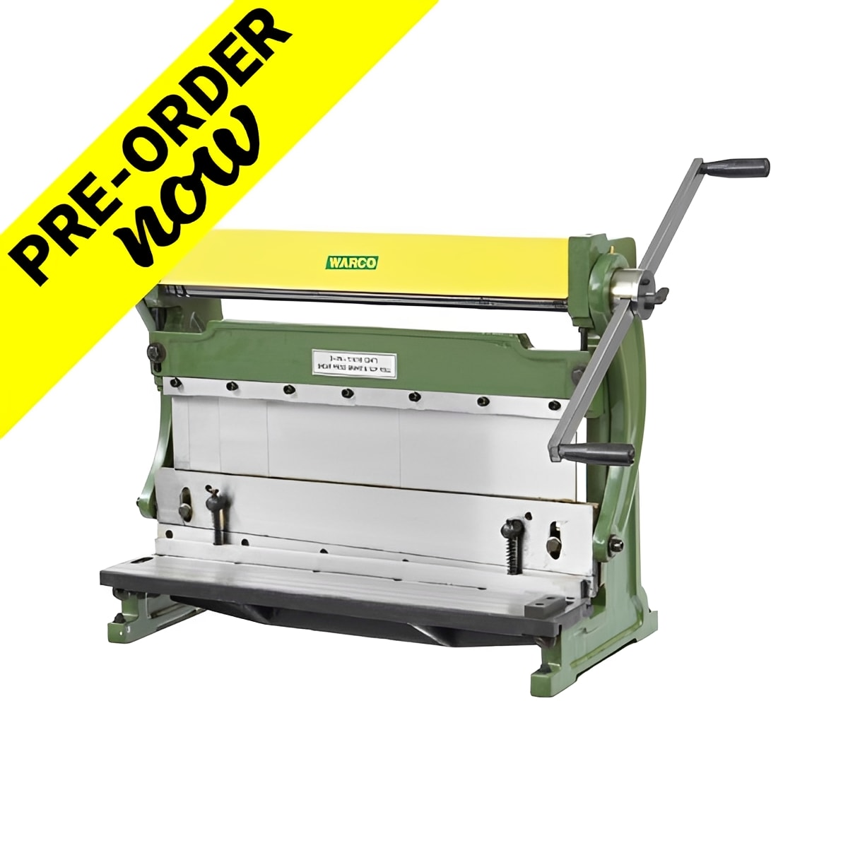 24" Formit - Universal Sheet Metal Machine - Warco