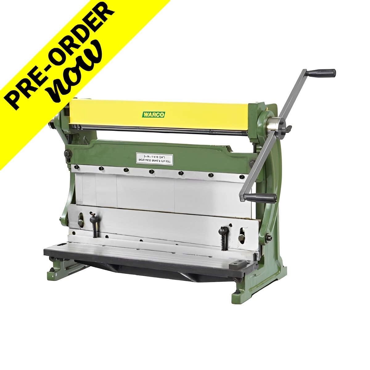 40" Formit - Universal Sheet Metal Machine - Warco