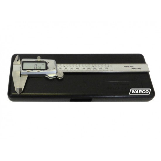 Digital Vernier Caliper with Thumb Wheel - 150mm / 6" Scale