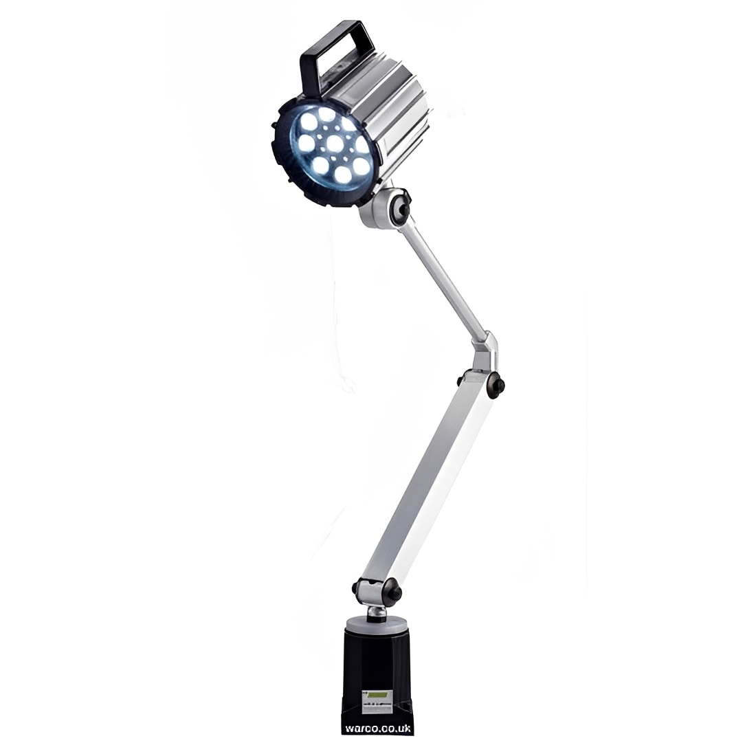LED Work Light with Articulated Arm - Light with magnetic base - Warco