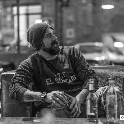 TV personality and custom motorcycle builder Anthony Partridge uses Warco