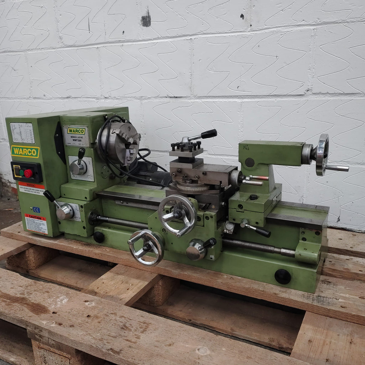 WMT300 Lathe with Stand - Imperial (used)