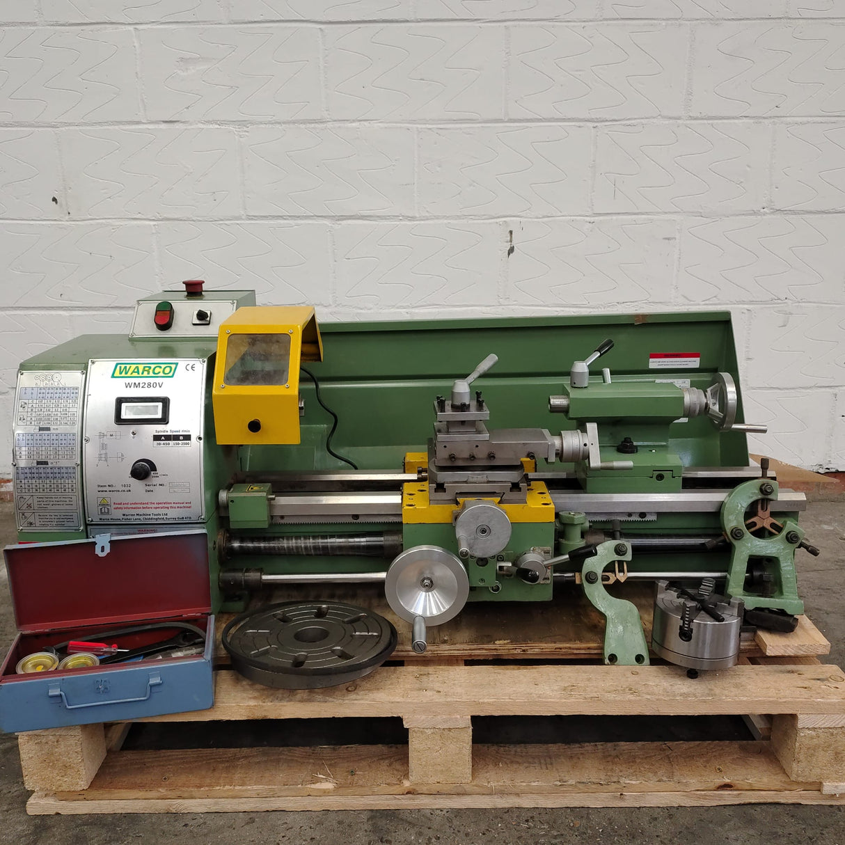 WM280V Lathe (used) (£60 Delivery)