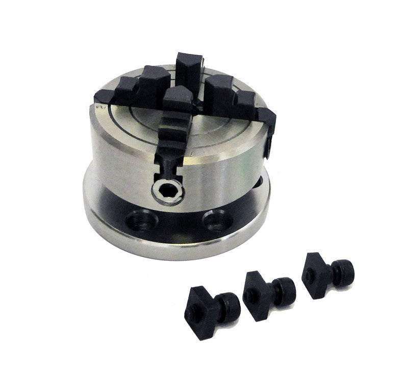 4 Jaw Chuck & Backplate - 70mm for Rotary Tables