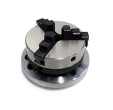 3 Jaw Self Centering Chuck & Backplate - 65mm for Rotary Tables