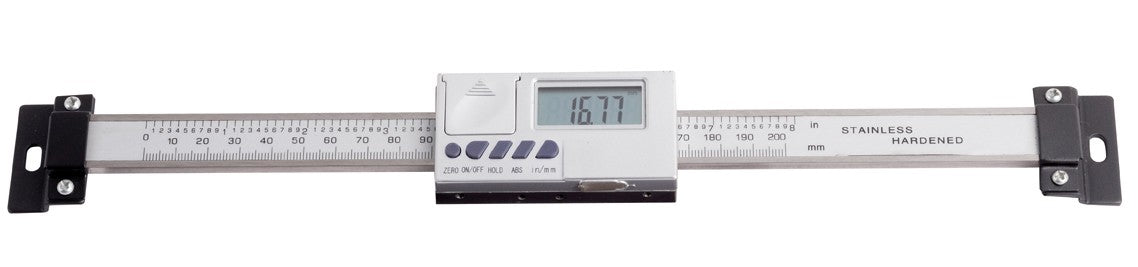 Digital Readout DRO Scales - Vertical scale 0-200mm