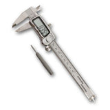 Digital Vernier Caliper with Thumb Wheel - 200mm / 8" Scale