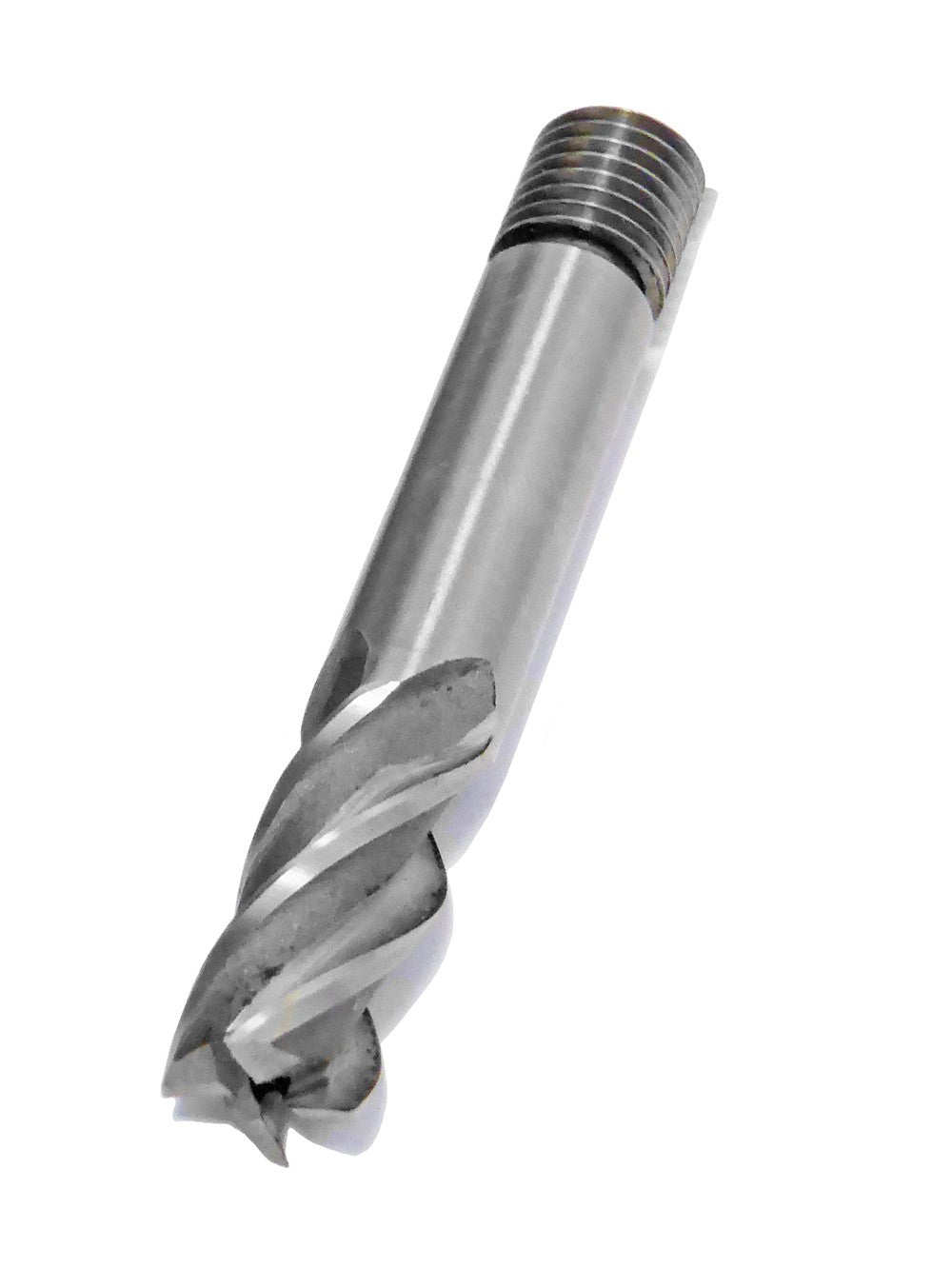 Milling Cutters - Threaded Shank Imperial End Mills HSS - 1/8"