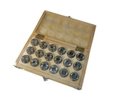 ER32 Collets - 18 Piece Box Set