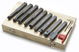 Indexable Lathe Tools - 9 Piece Set - 10mm