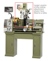 Milling Head for WM250 Lathe - Vertical Attachment