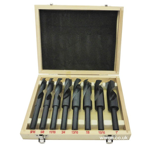 Drill Set - Reduced Shank Drills 8 Piece - Metric