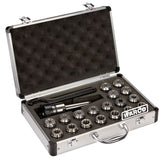 ER32 Collet Chuck & Collets Set R8 - 18 Piece Set