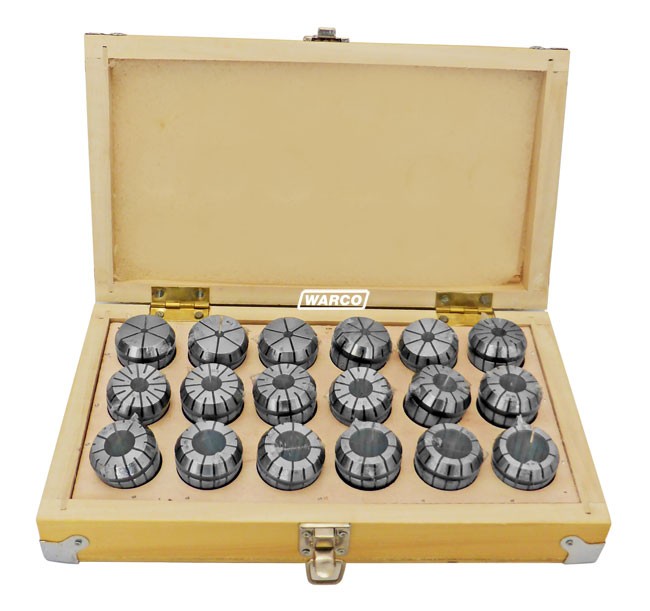 ER32 Collets - 18 Piece Box Set
