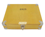 ER25 Collets - 17 Piece Box Set