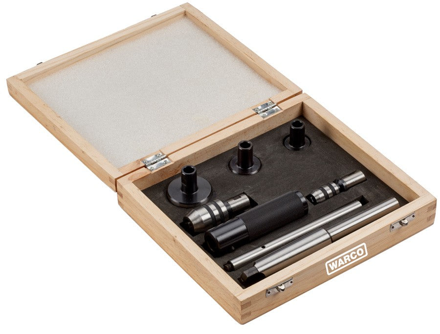 Lathe Tailstock Tap & Die Holder Set - 2MT