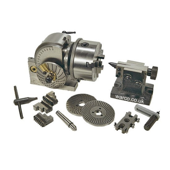 BS0 Dividing Head, Chuck & Tailstock Set Semi-Universal