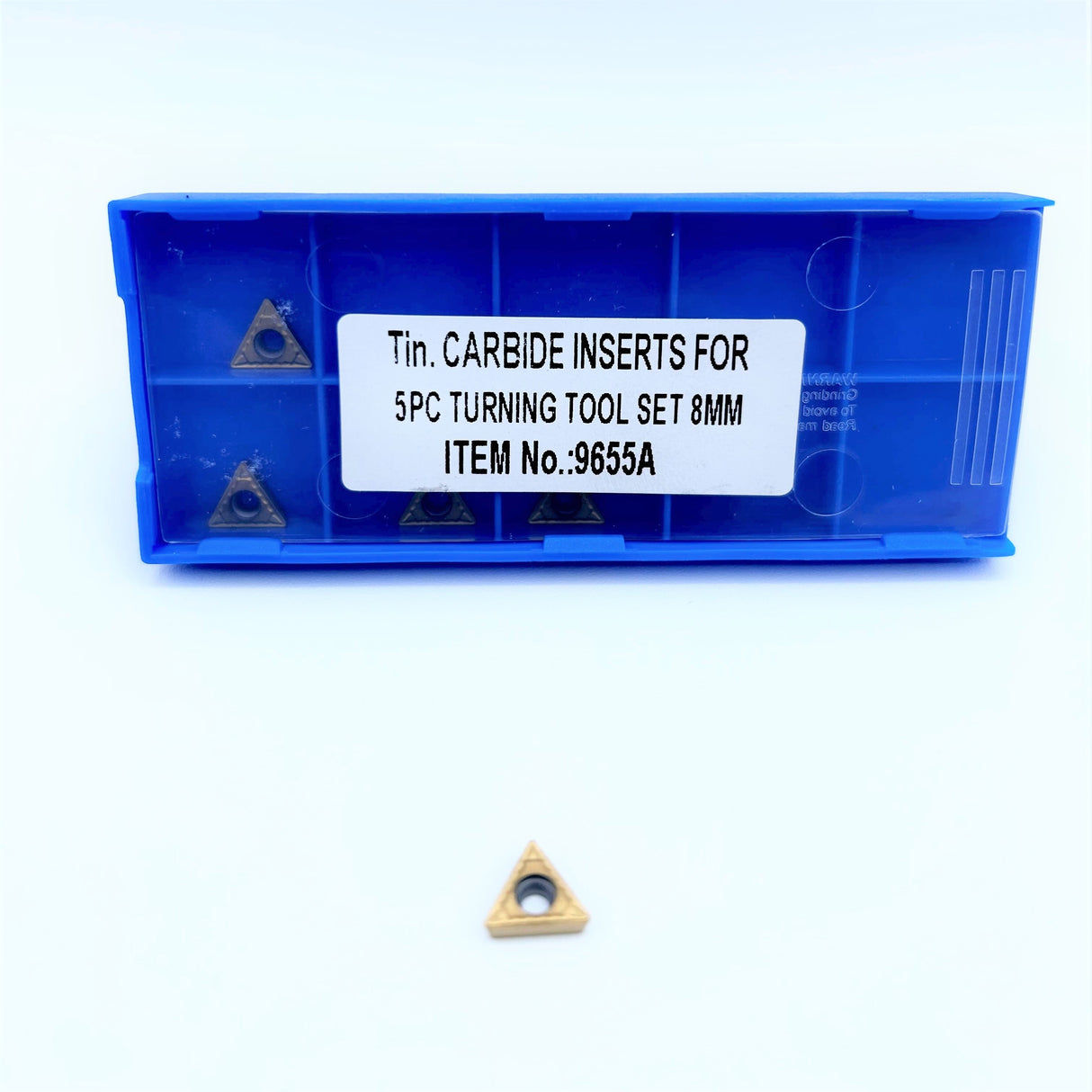 Indexable Lathe Tools - 5 Piece Set 10mm